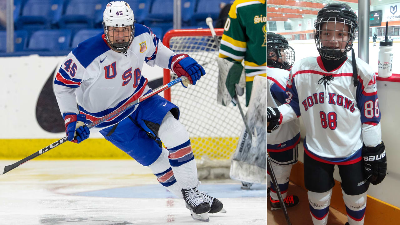 Belle taking unique journey from China to 2025 NHL Draft | NHL.com