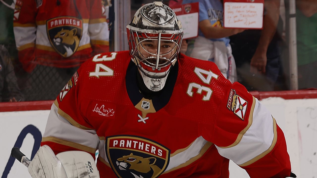 Cormier embracing role as Panthers’ 3rd-string goalie in Final  | NHL.com