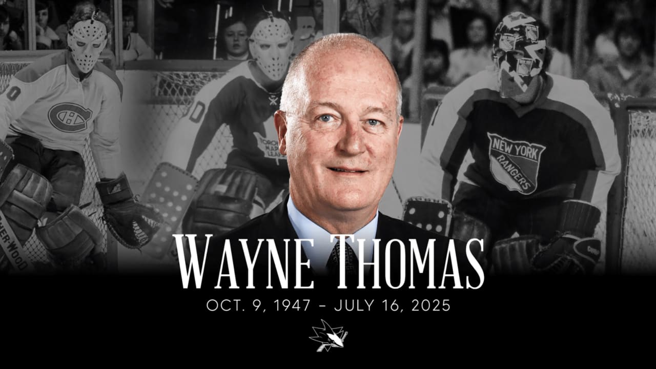 Former goalie, Sharks executive Thomas dies at 77 | NHL.com