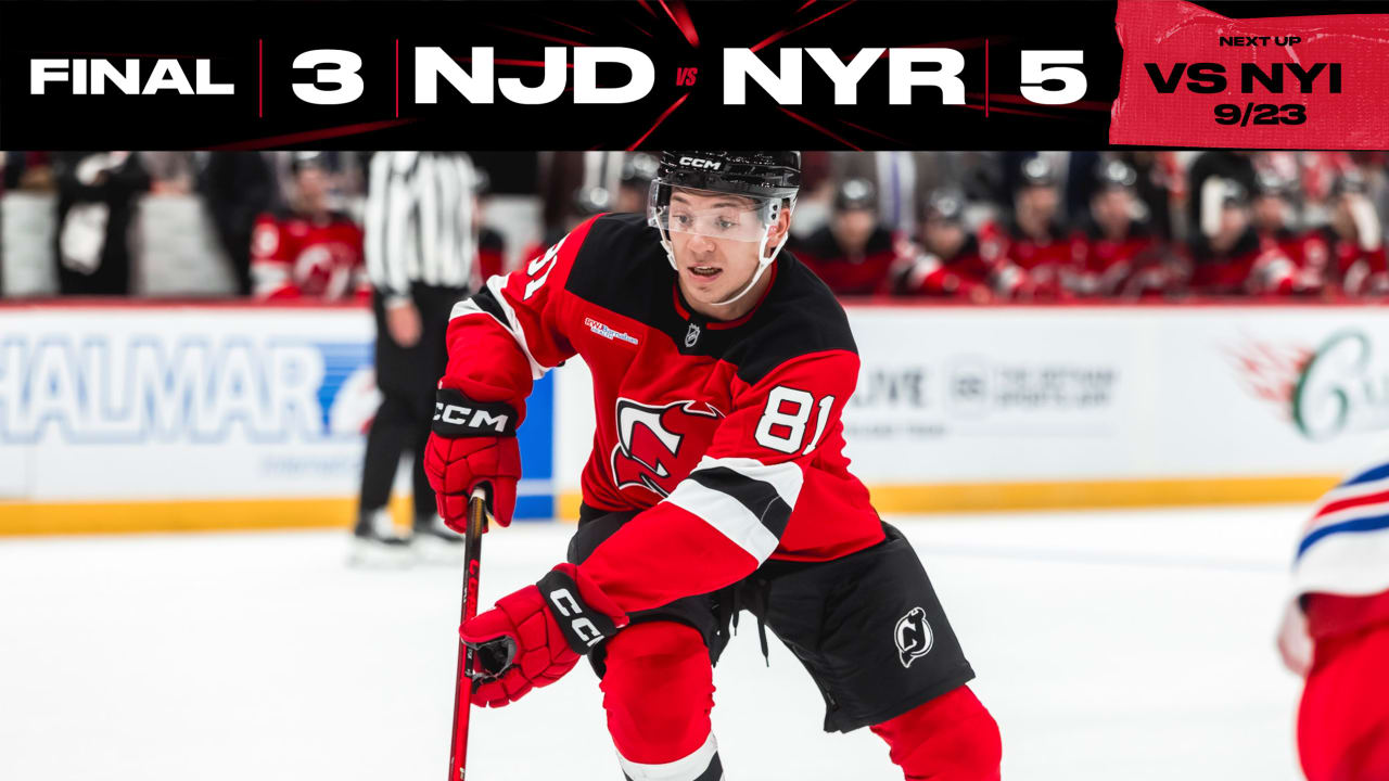 Devils vs. Rangers Game Story September 21, 2025 | New Jersey Devils