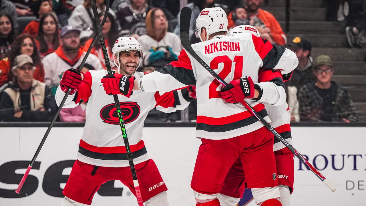 Recap: Canes Remain Perfect After Win In Anaheim | Carolina Hurricanes