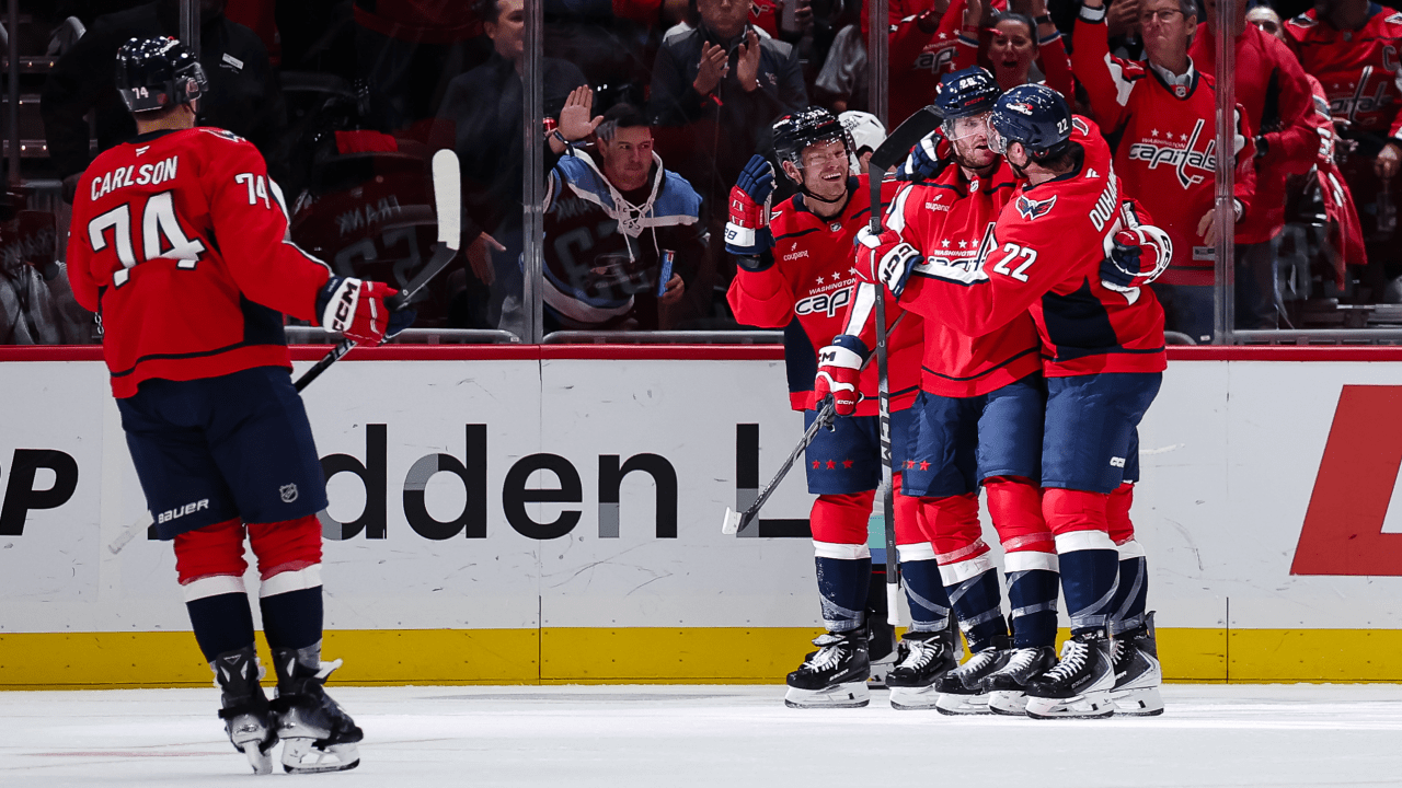 Dowd has goal, assist for Capitals in win against Kraken | NHL.com