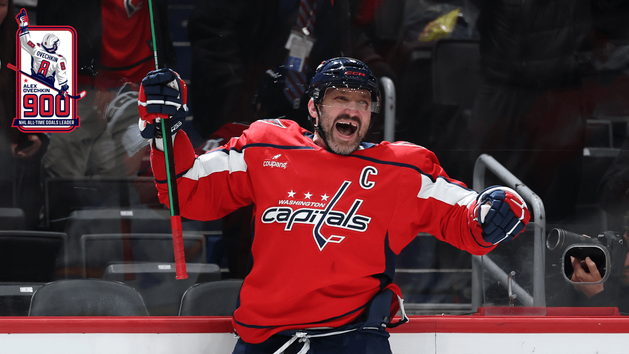 Ovechkin becomes 1st player in NHL history with 900 goals