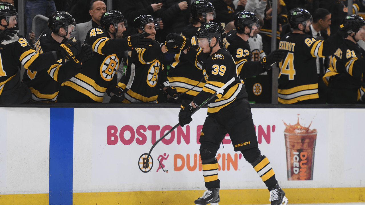 Geekie scores 2 more, Bruins recover for shootout win against Red Wings | NHL.com