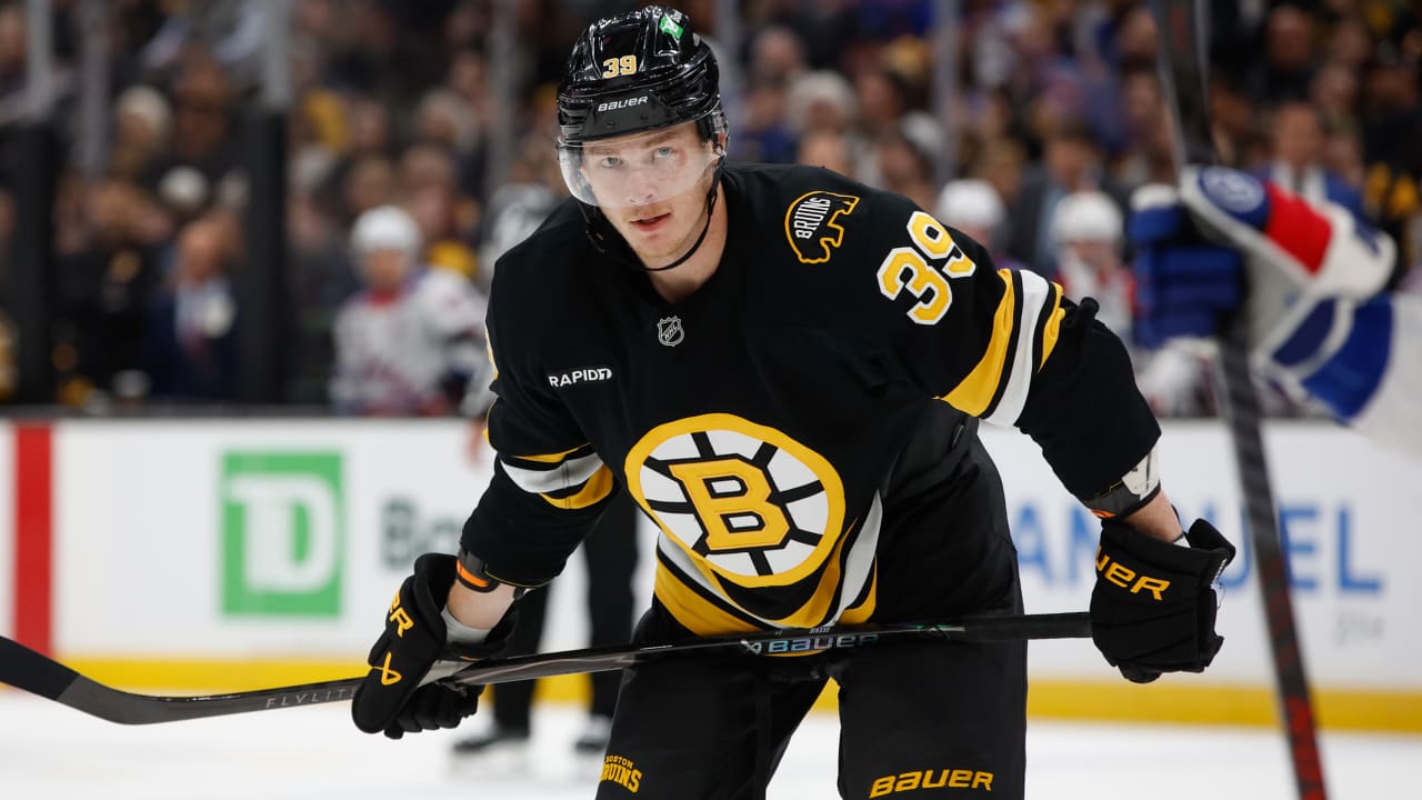 NHL EDGE stats behind Geekie's elite goal-scoring for Bruins | NHL.com