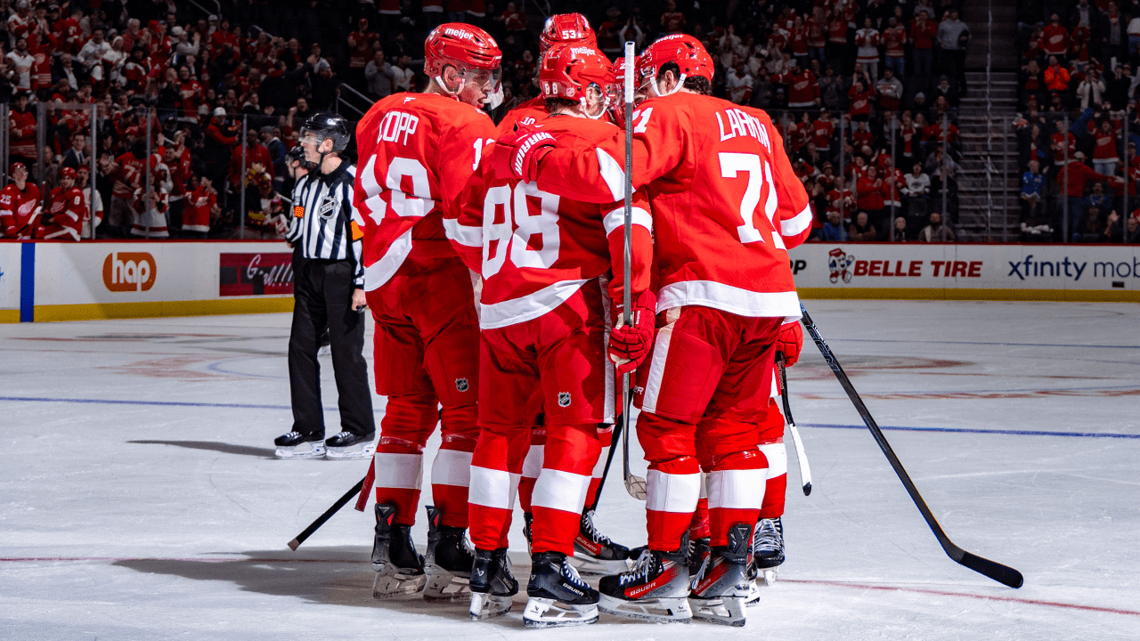 Kane ties Modano's mark for points by U.S.-born player in Red Wings loss to Kings | NHL.com