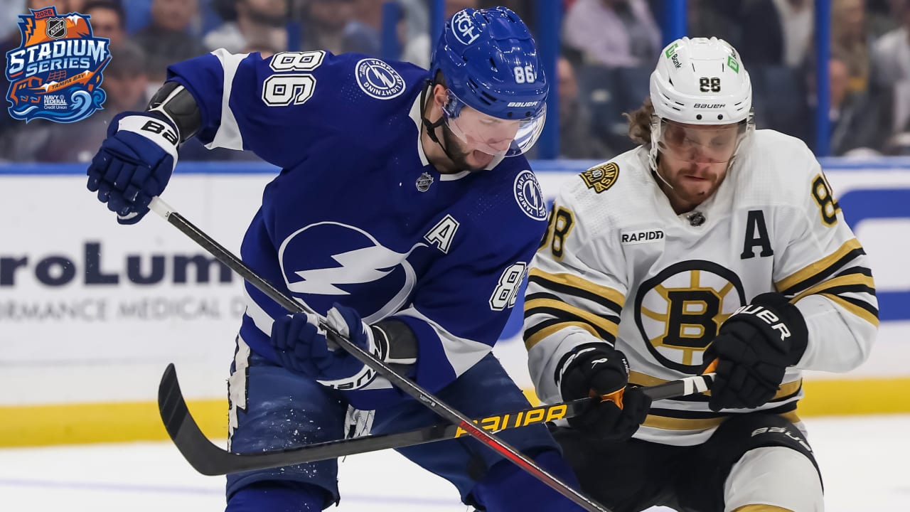 Hardworking Kucherov leads Lightning into Stadium Series vs. Bruins
