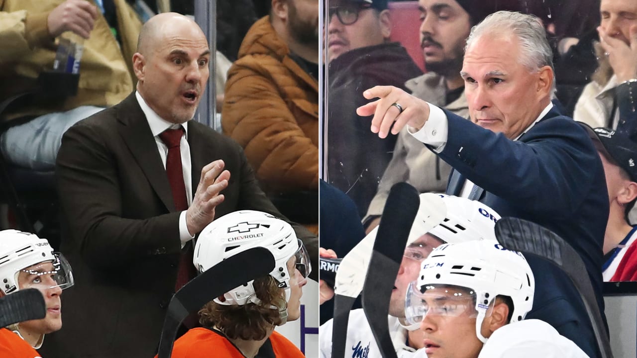 Tocchet, Berube put friendship on hold with Flyers, Maple Leafs at crossroads | NHL.com