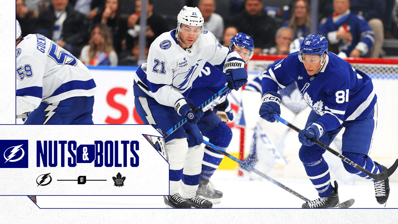 Nuts & Bolts: Road trip continues in Toronto | Tampa Bay Lightning
