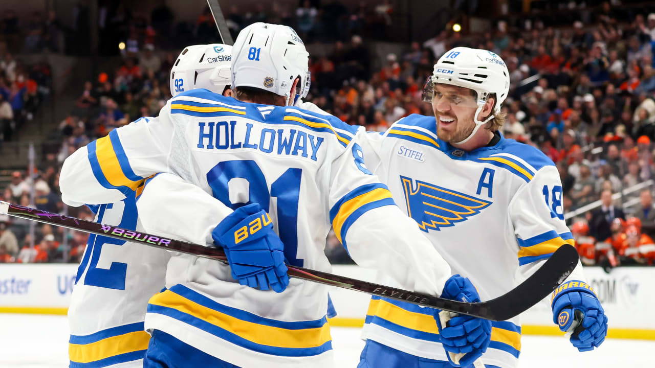 Blues stay hot, shut out Ducks for 4th straight win | St. Louis Blues