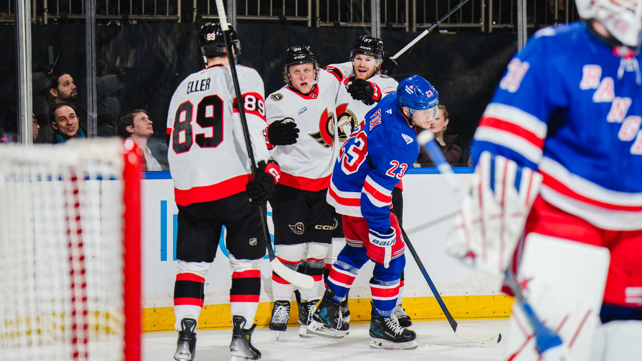 Senators stun Rangers but lose two defencemen