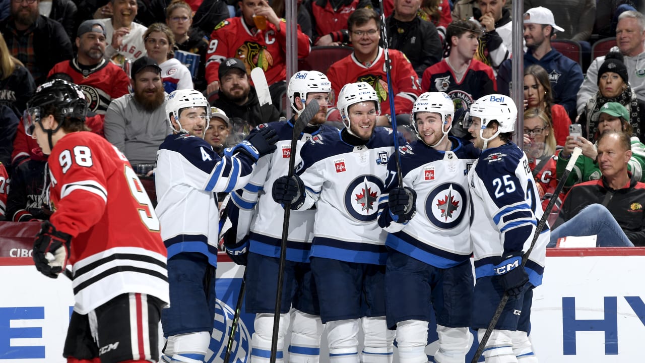 WPG@CHI: Rosen scores goal against Spencer Knight | NHL.com