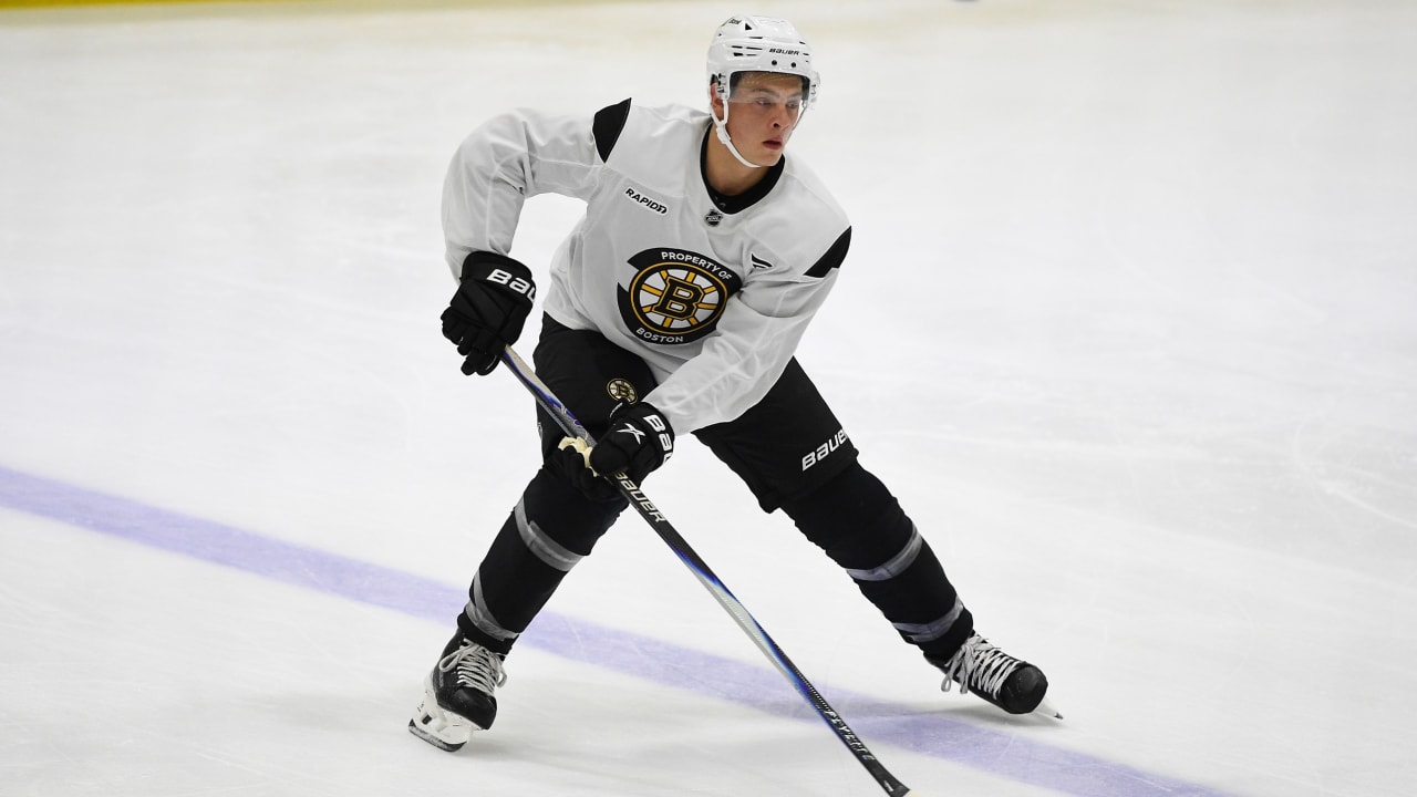 Hagens signs 3-year, entry-level contract with Bruins, could debut Saturday