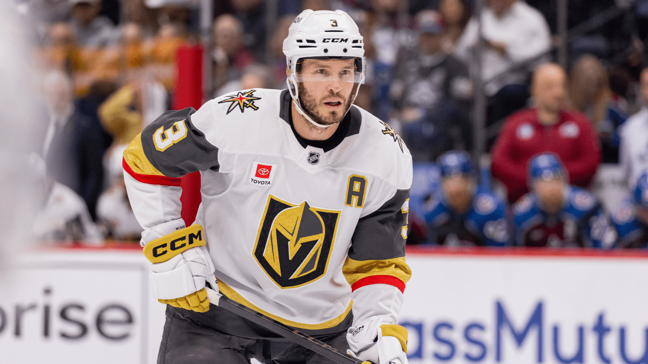 McNabb leaves with injury for Golden Knights in Game 2 of West Final