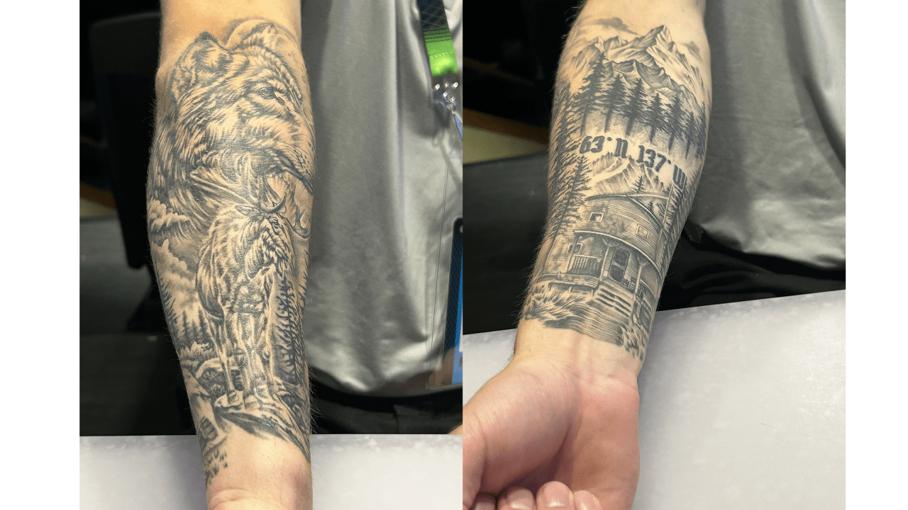 McKenna displays tattoo to honor grandfather at NHL Scouting Combine