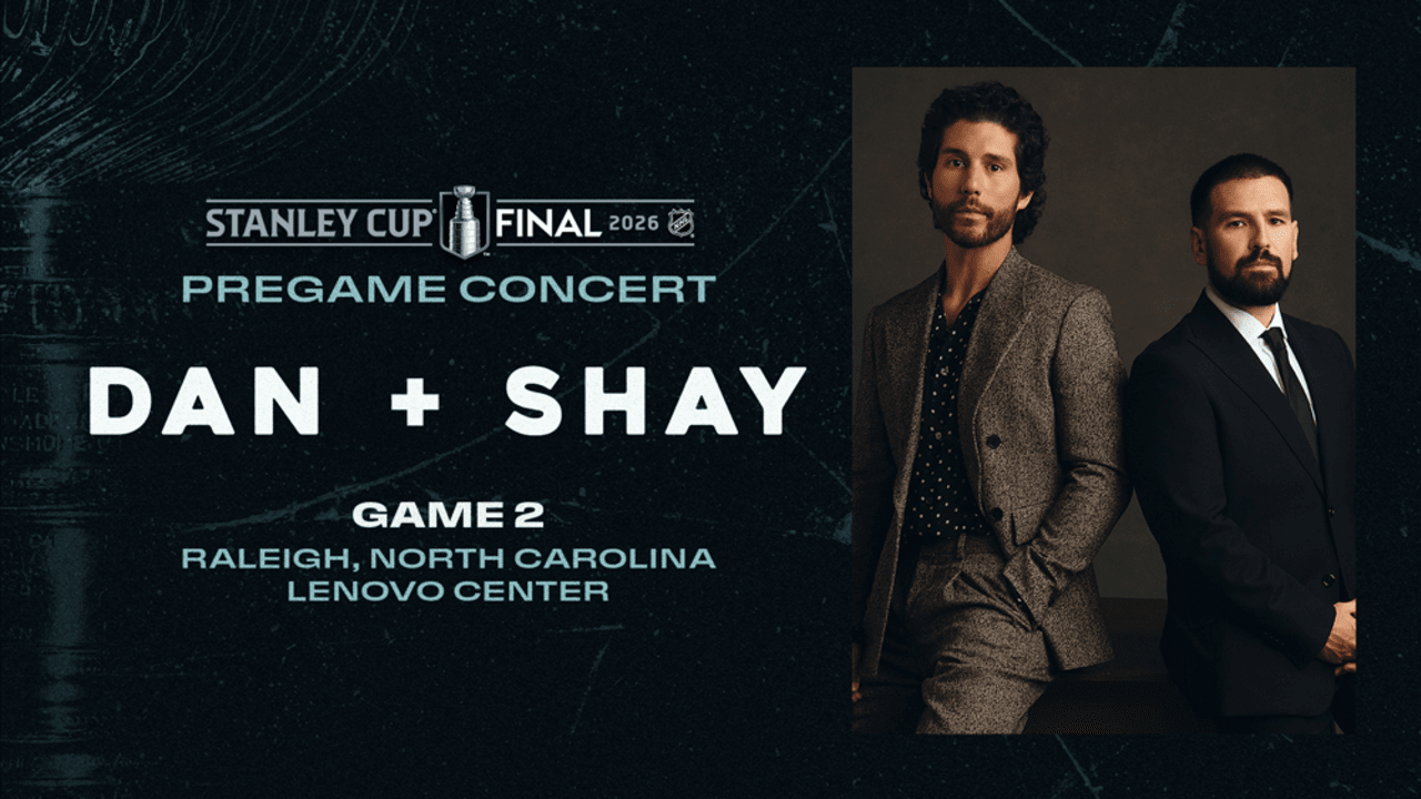 Dan + Shay to have free concert prior to Game 2 of Stanley Cup Final