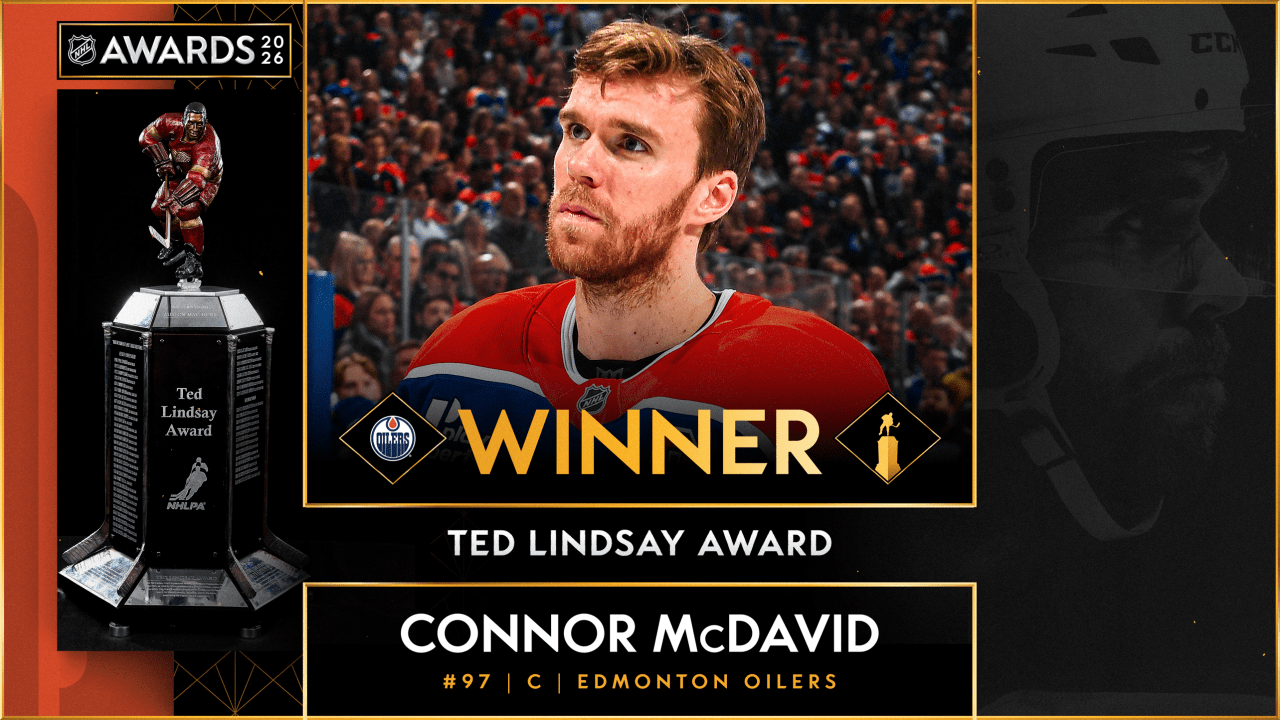 Connor McDavid of the Oilers Surprised on Golf Course with Ted Lindsay Award