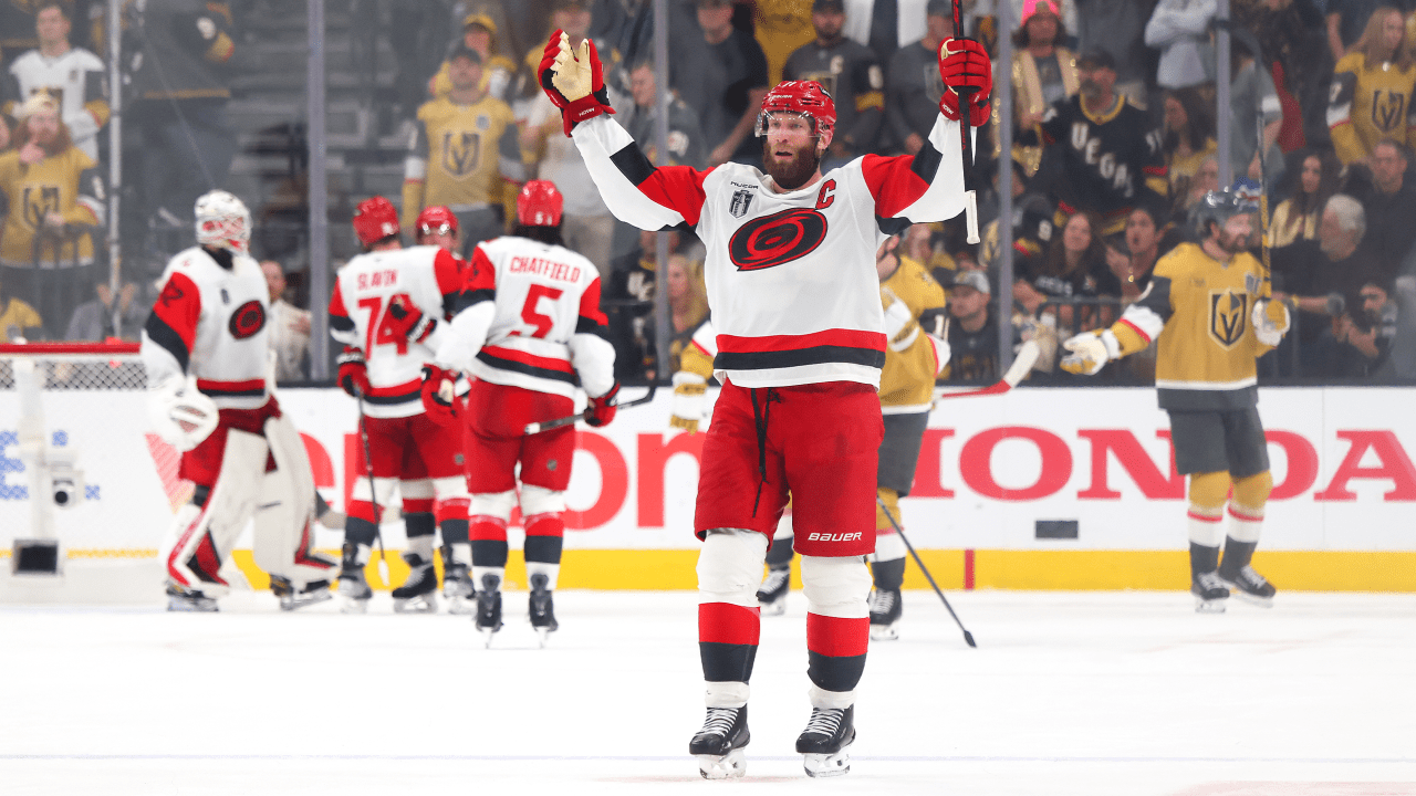 Staal keeps Stanley Cup Final goal streak going, scores Game 4 winner for Hurricanes