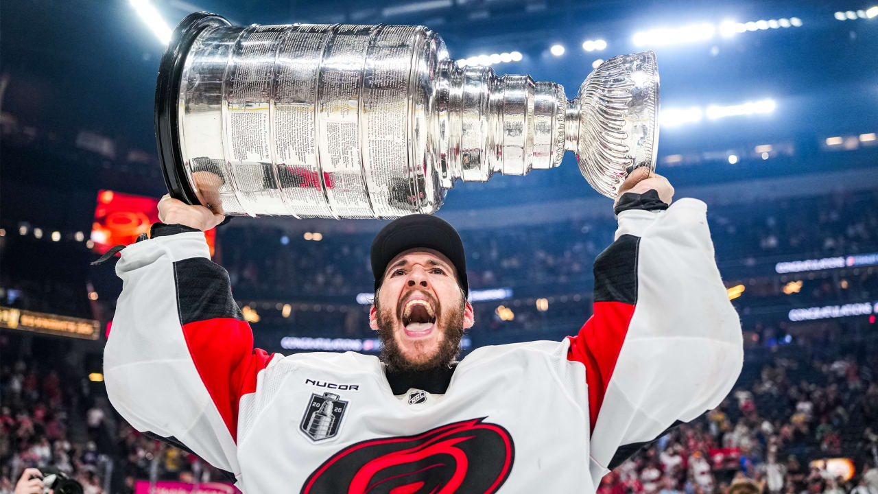 Bussi's journey to Cup win with Hurricanes driven by 'sheer will and desire'