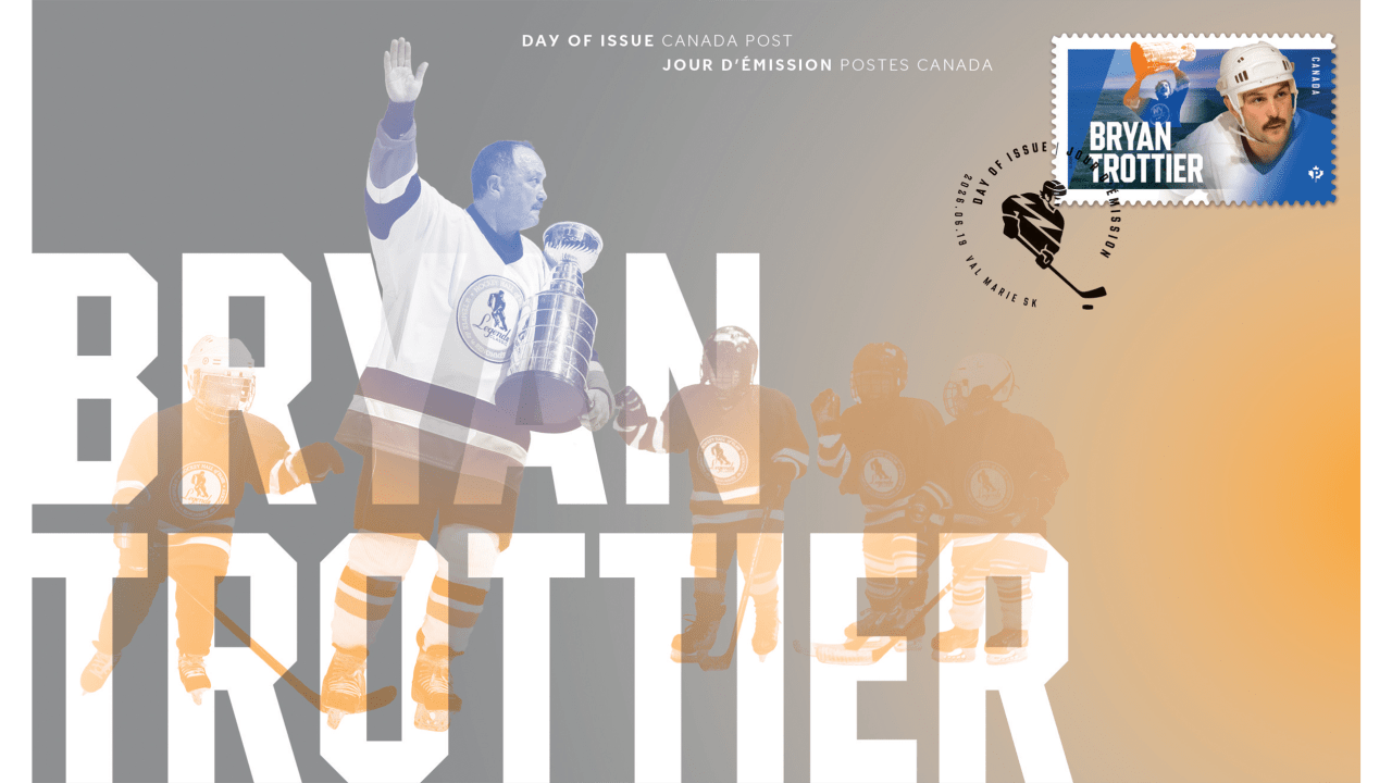 Trottier cherishes highest honor of receiving own Canadian stamp | New York Islanders