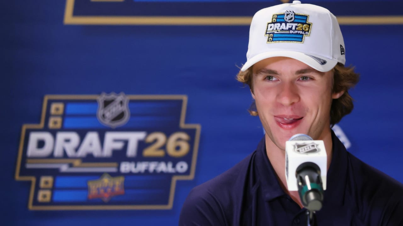 McKenna says he’d be ‘pretty pumped’ if taken No. 1 by Maple Leafs at 2026 NHL Draft