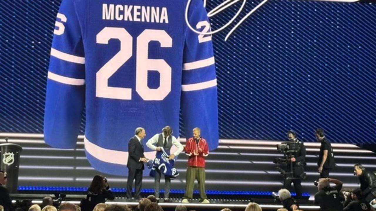 McKenna selected No. 1 by Maple Leafs in 2026 NHL Draft