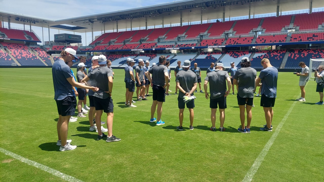 Blues prospects visit MLS facility to kick off development camp