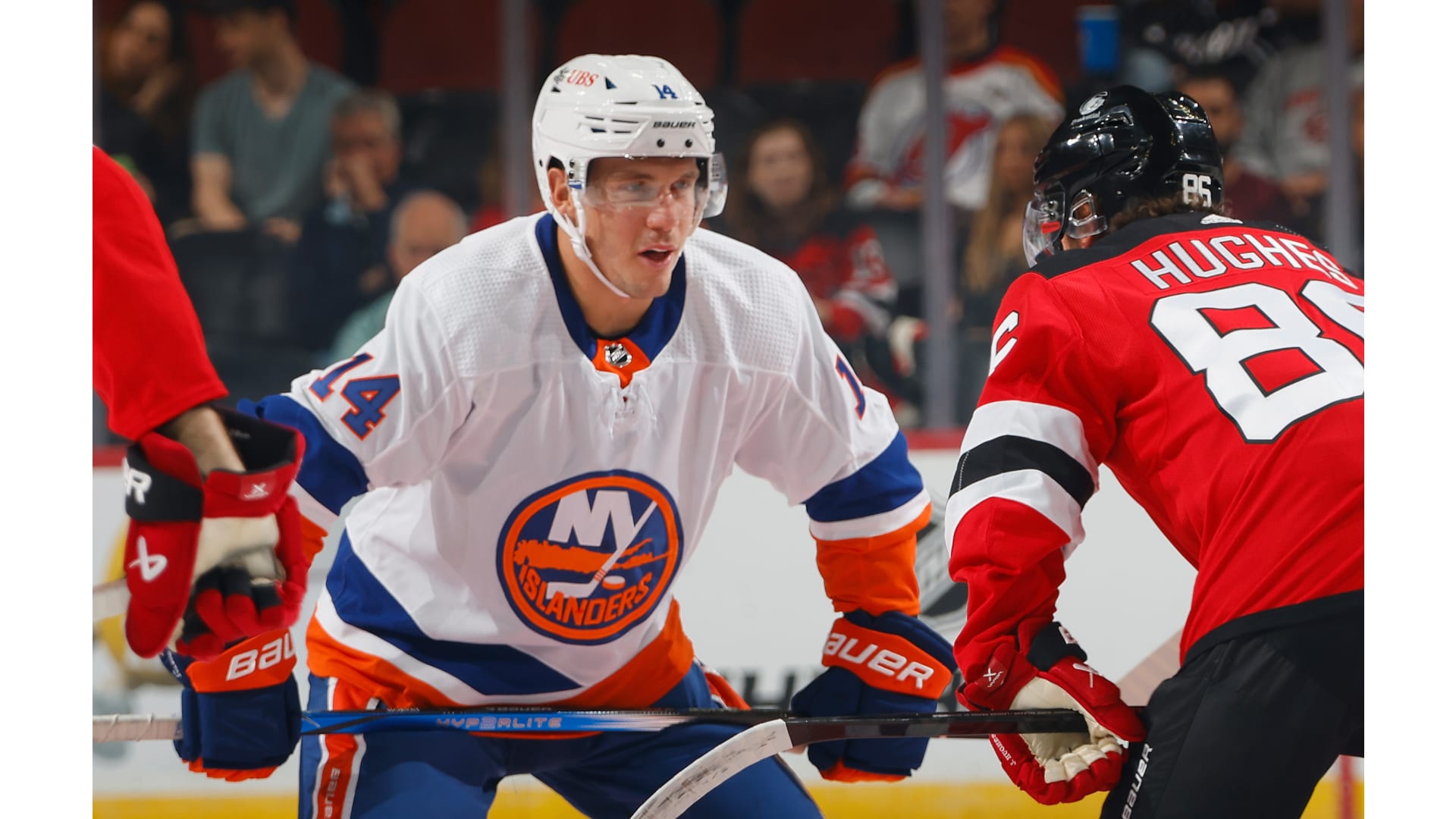 Islanders open new arena short-handed, lose to Flames 5-2 National News -  Bally Sports