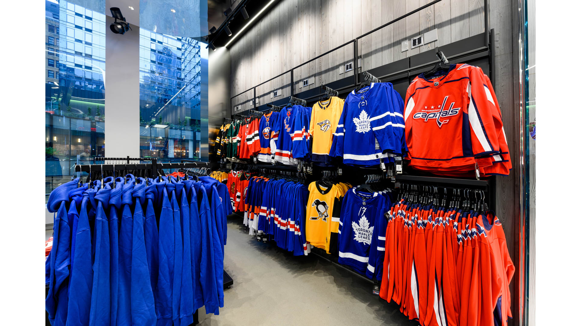 Gear up at the NHL flagship store in Manhattan