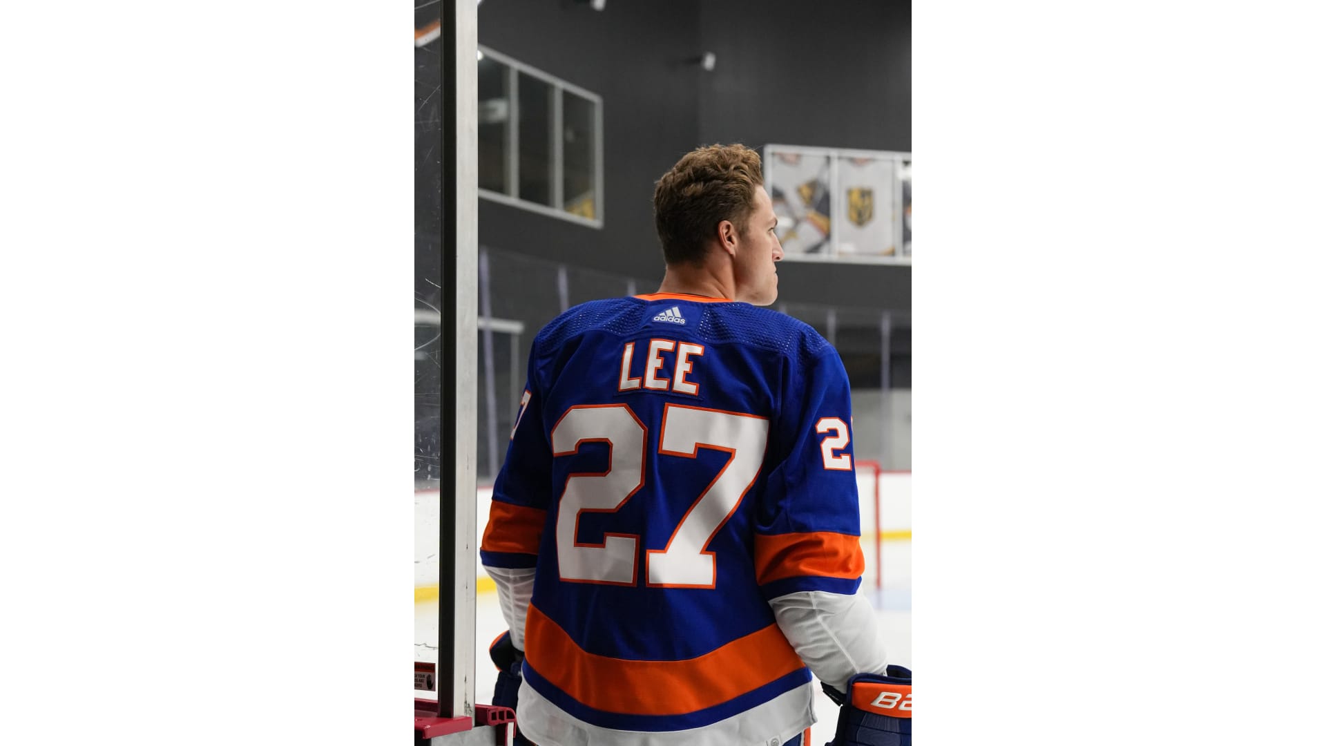 Anders Lee at 2023 NHL Player Media Tour