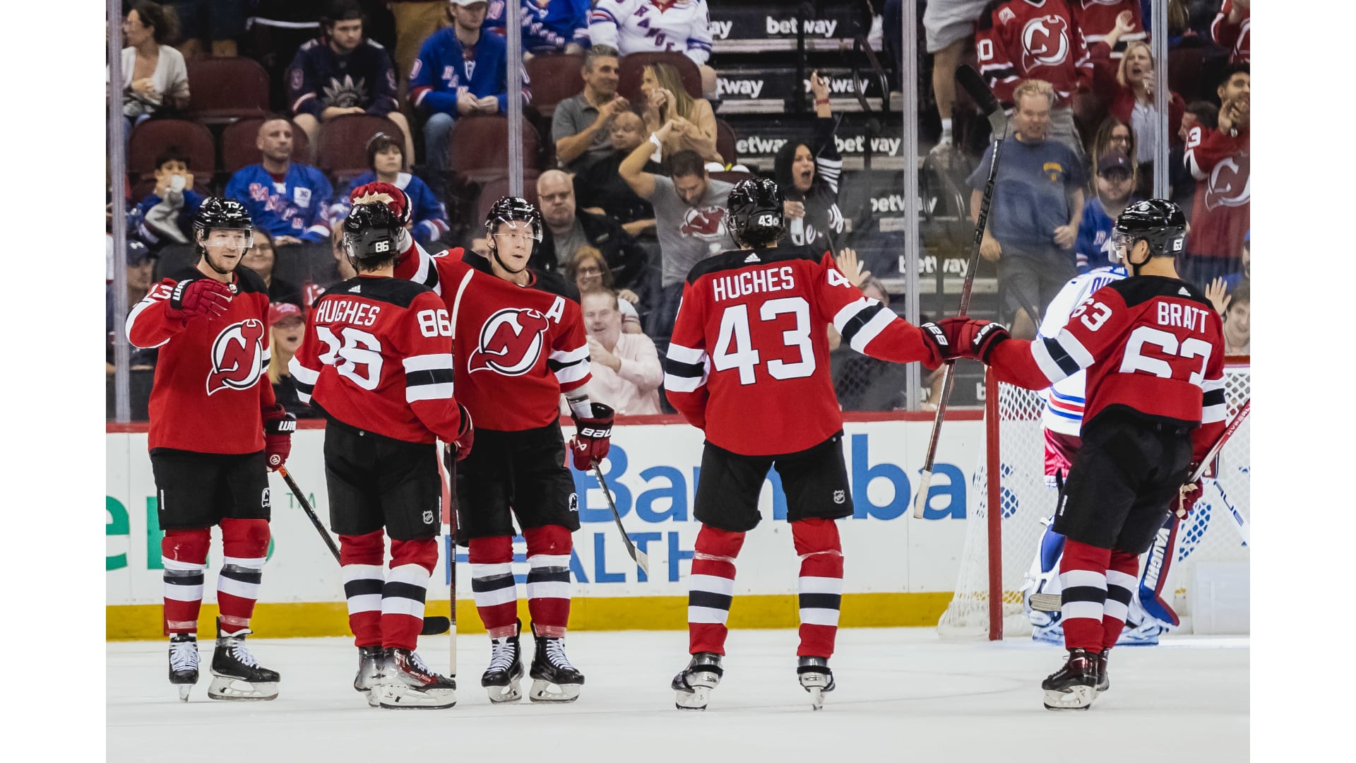 Devils vs. Rangers New Jersey Devils