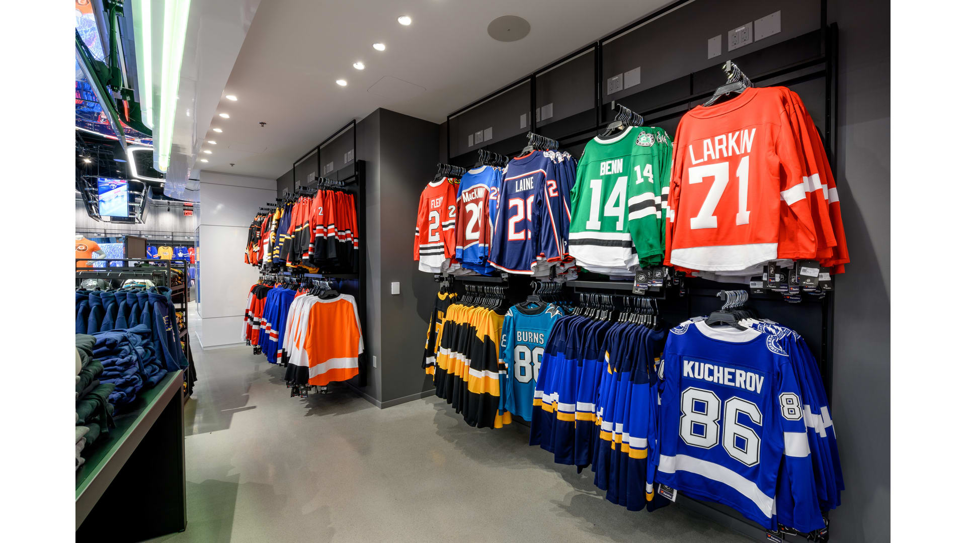 The NHL Store in New York City, for hockey fans 