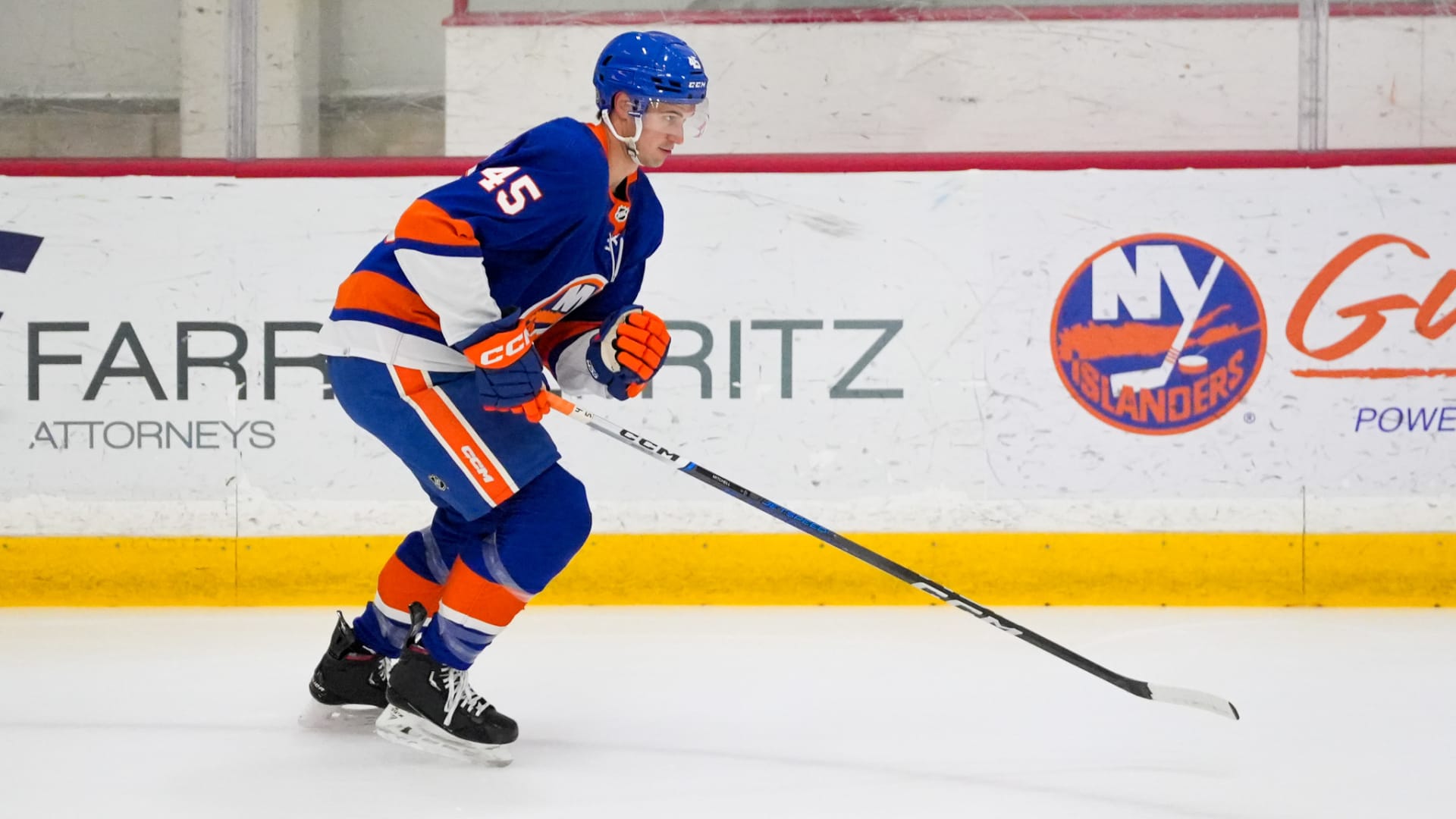 Fulp and Mitchell Fitting in at Islanders Rookie Camp