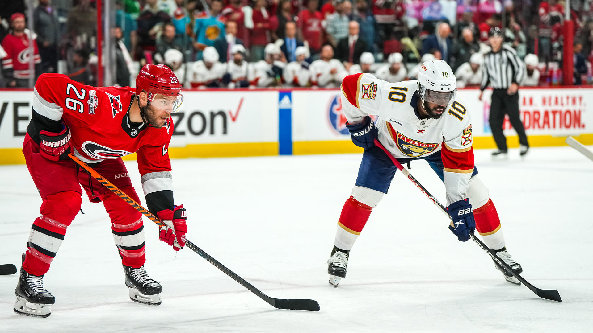 Game 1: Hurricanes vs. Panthers