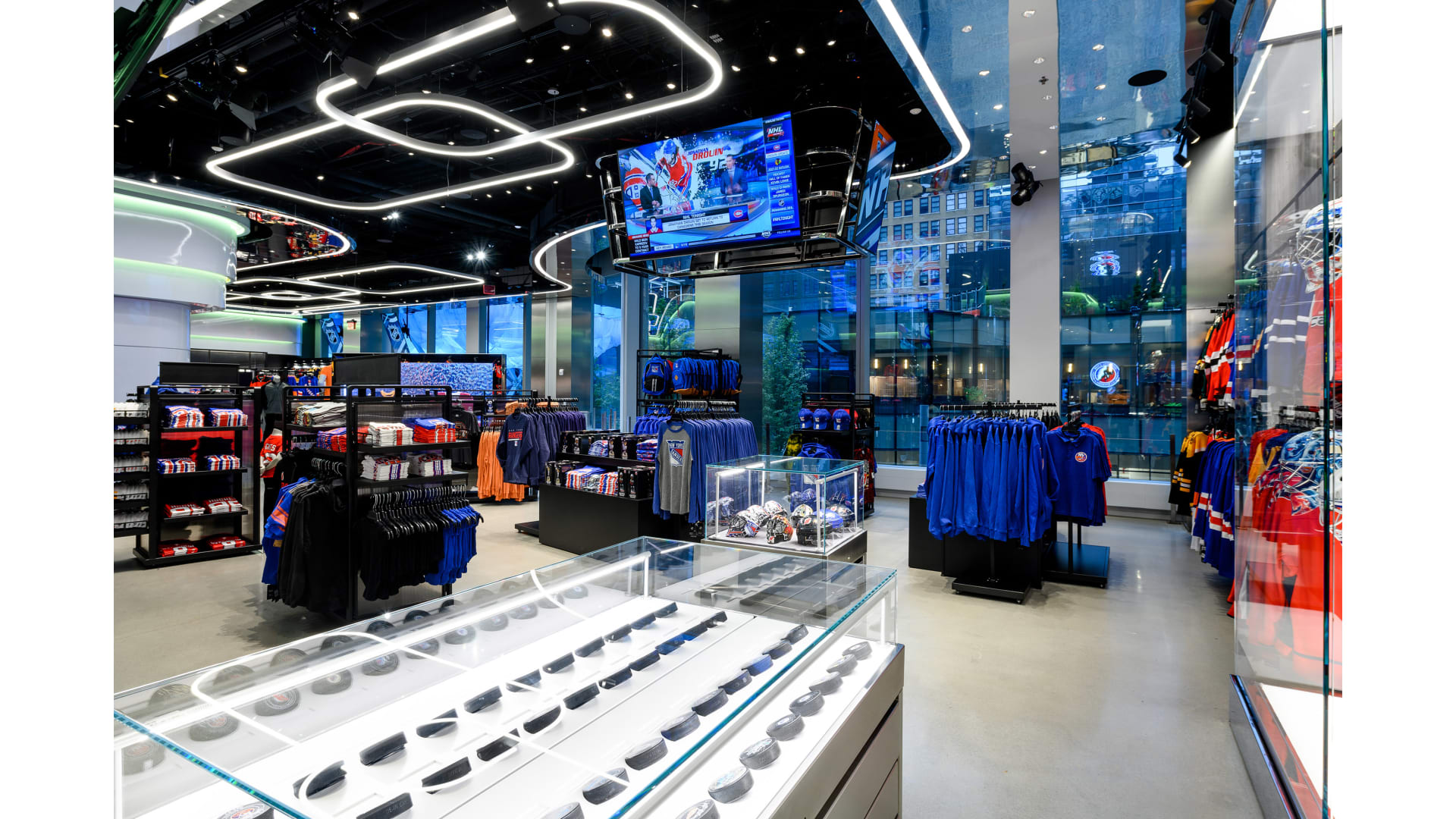 NHL Store opening in Manhattan 