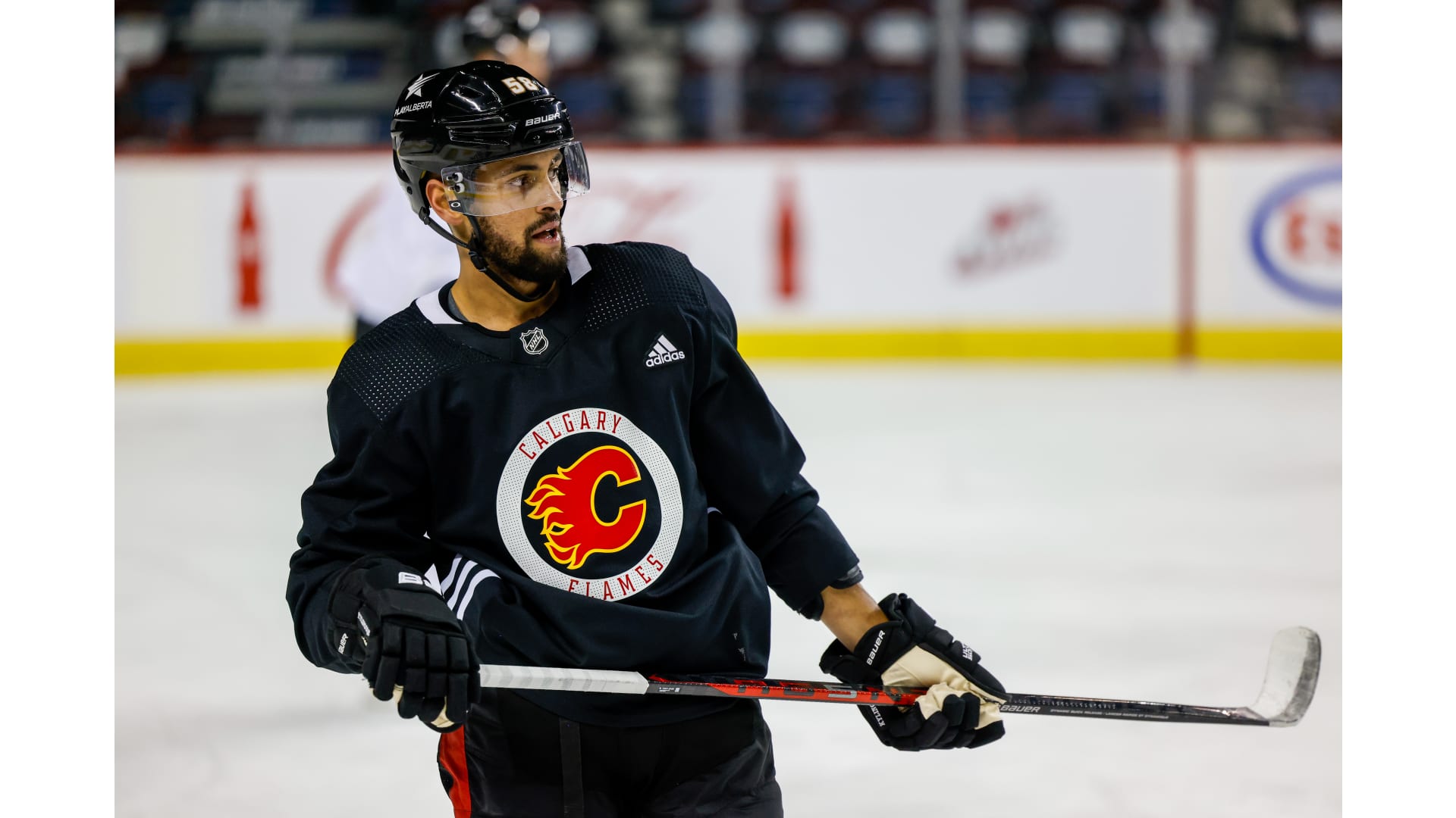 Photo Gallery - Kylington Returns to Flames Practice | Calgary Flames