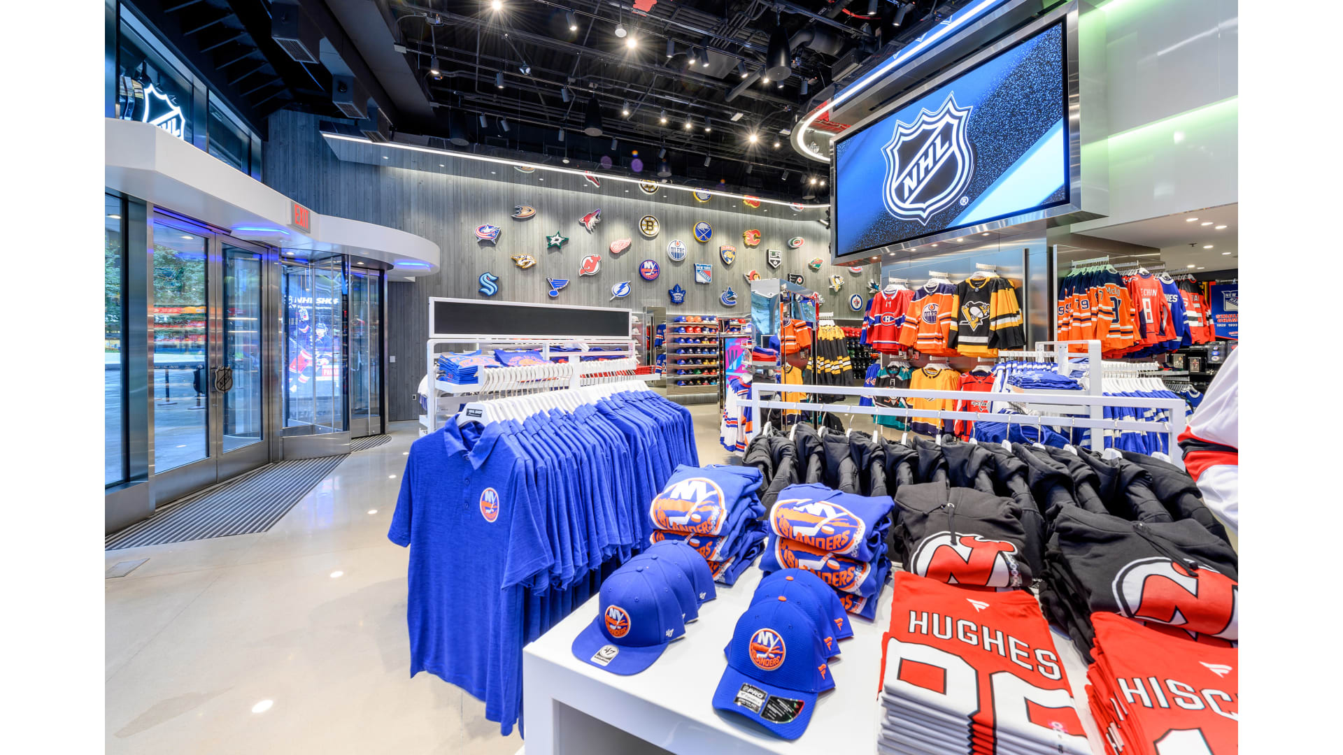 The NHL Store in New York City, for hockey fans