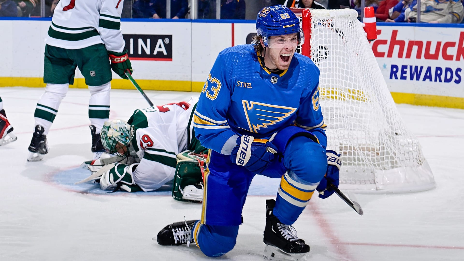 Blues 3, Wild 1 - March 2, 2024 | St. Louis Blues