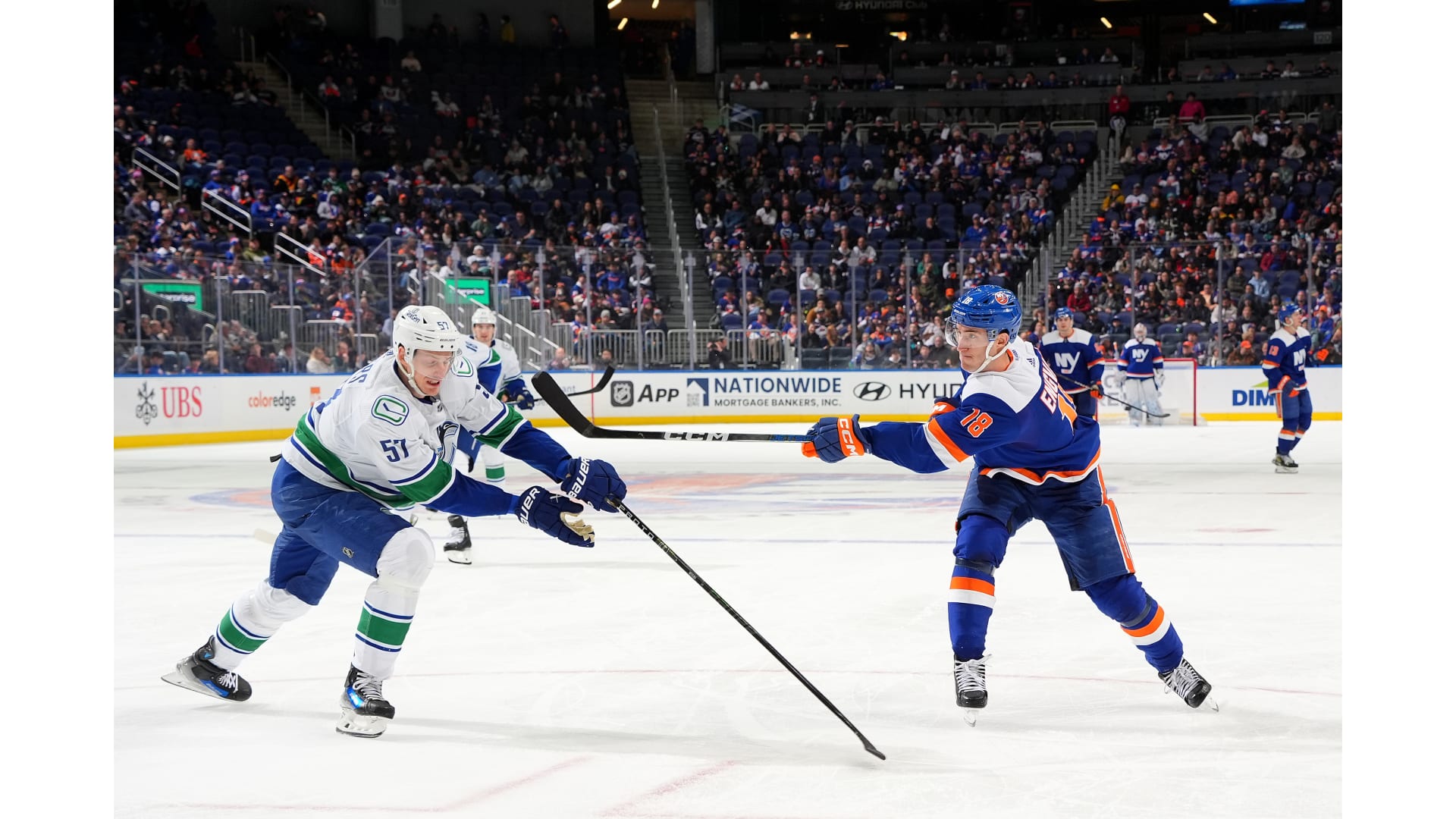 UBS Postgame Photos: Canucks 5, Islanders 2 | New York Islanders