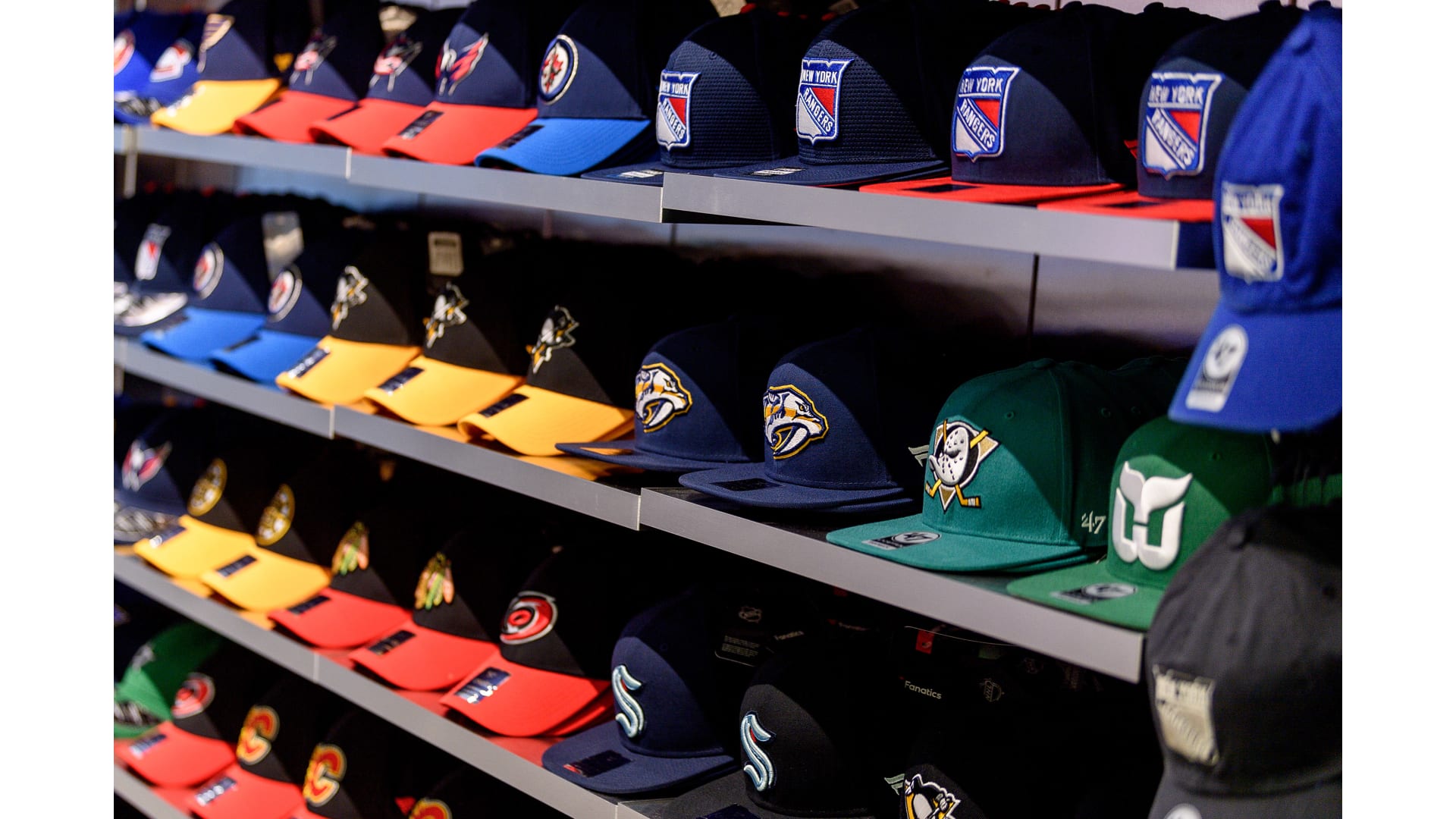 Nhl store caps store