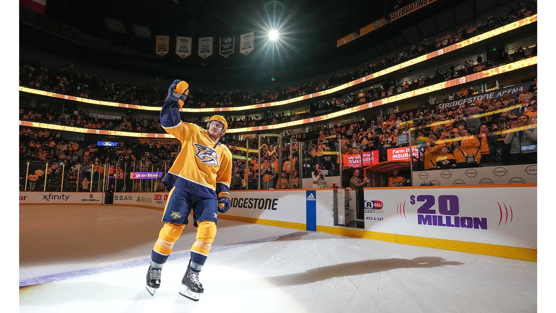 Sports Events 365  Nashville Predators vs Seattle Kraken, Bridgestone Arena  - 12 Oct 2023