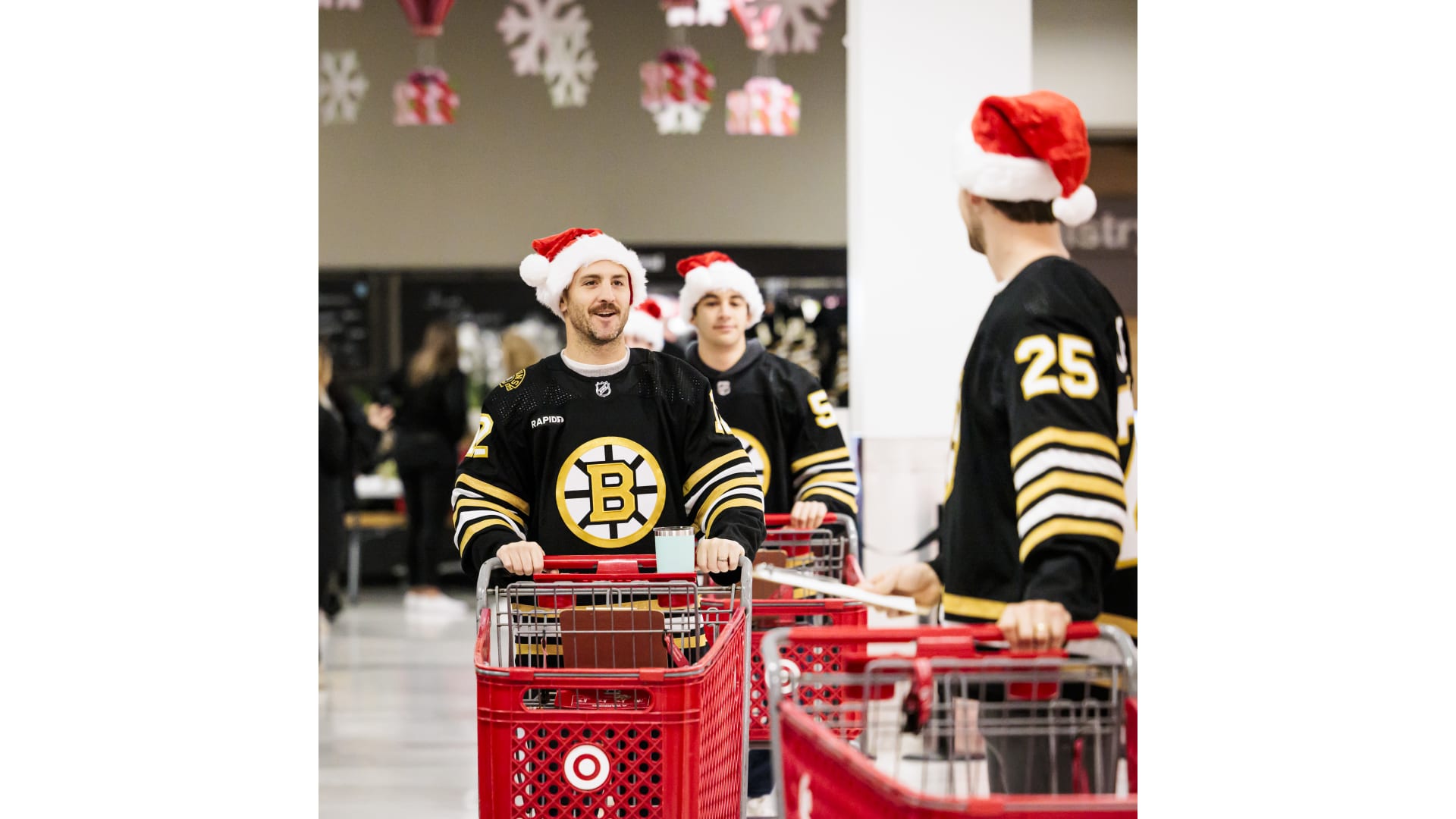 Bruins' shopping spree helps spread holiday cheer – Boston Herald