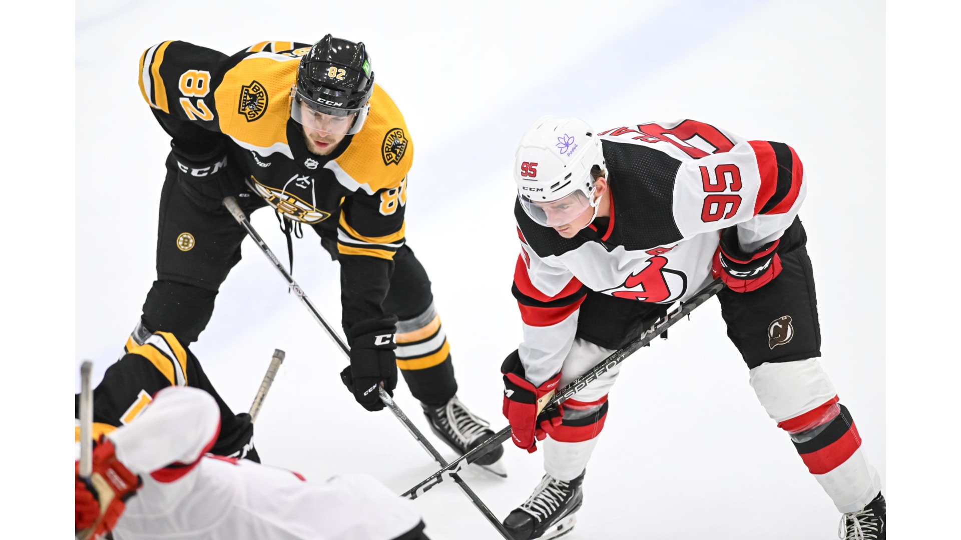 New Jersey Devils vs. Boston Bruins Hockey