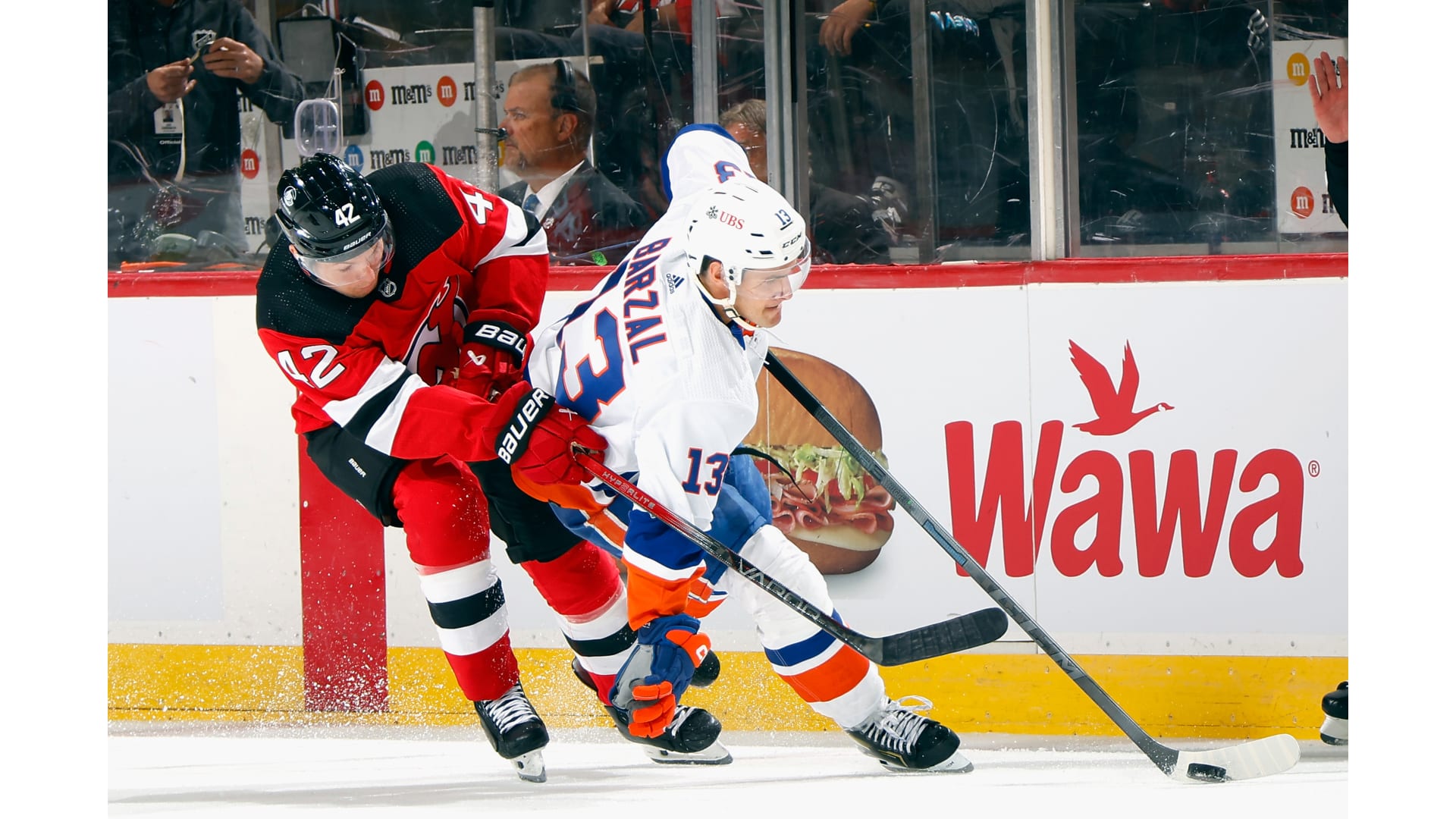 New Jersey Devils Uncompetitive Down the Stretch in 5-2 Preseason Loss to  New York Islanders - All About The Jersey