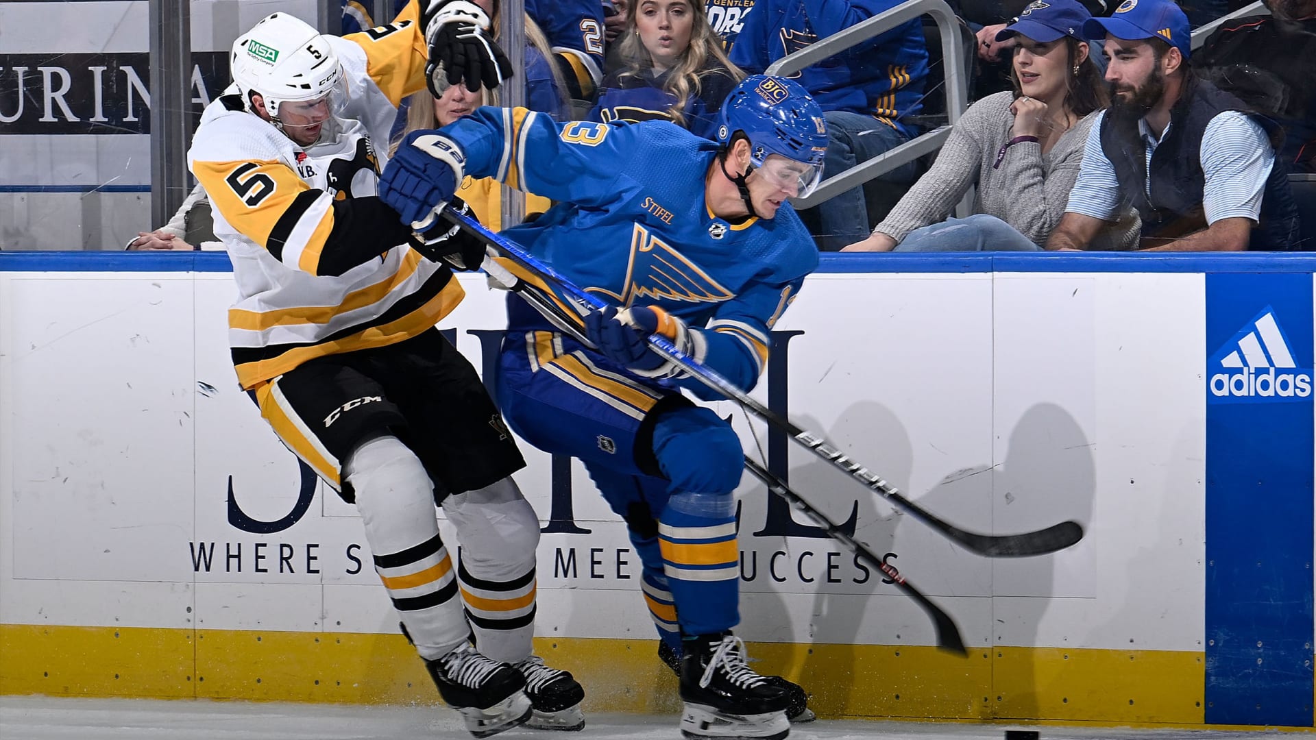 St. Louis Blues Game-Used Puck vs. Pittsburgh Penguins on October 21, 2023  - NHL Auctions