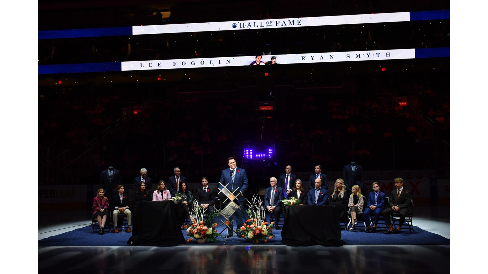 GALLERY Oilers Hall of Fame Ceremony Edmonton Oilers