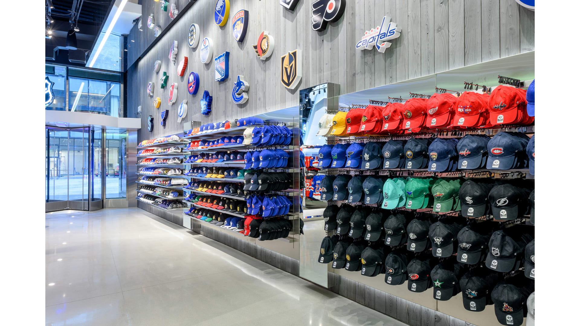 Gear up at the NHL flagship store in Manhattan