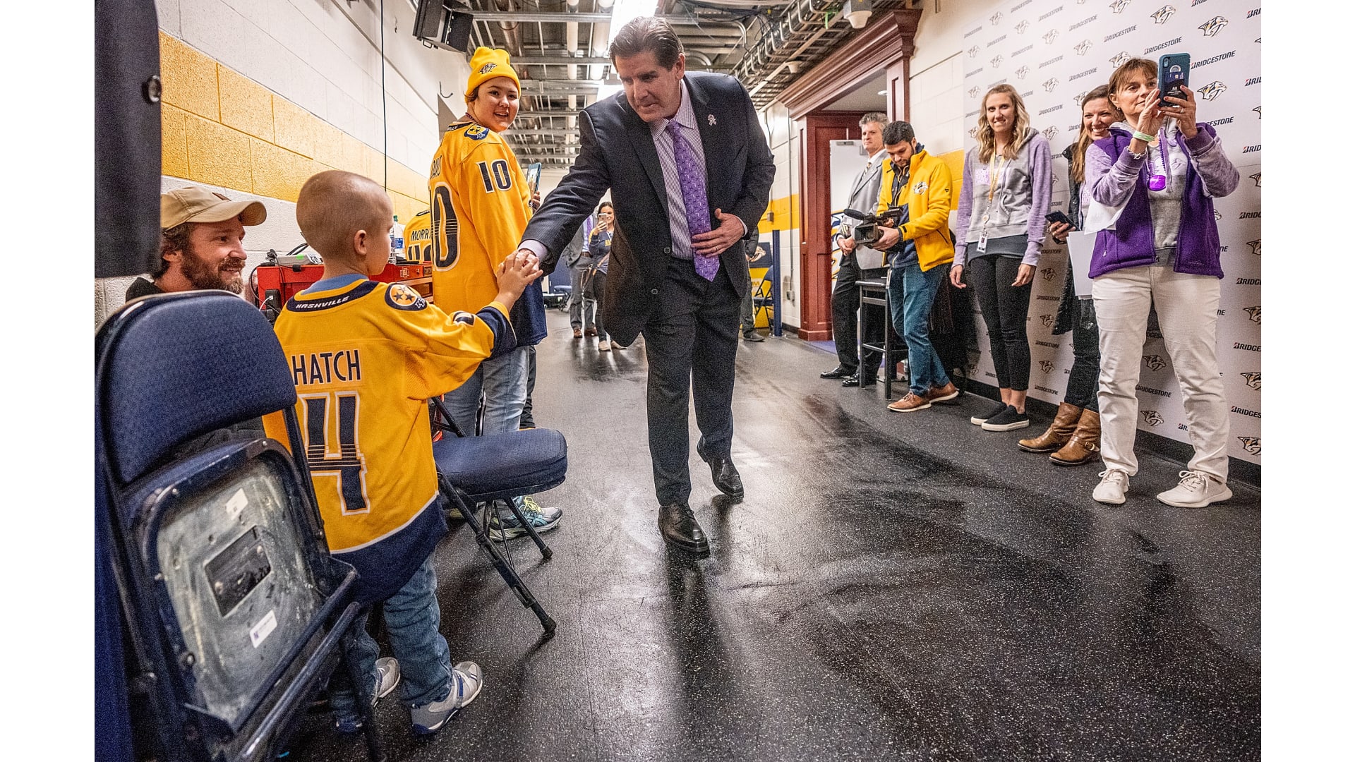 Nov. 2, 2019: New York Rangers vs Nashville Predators | Nashville Predators