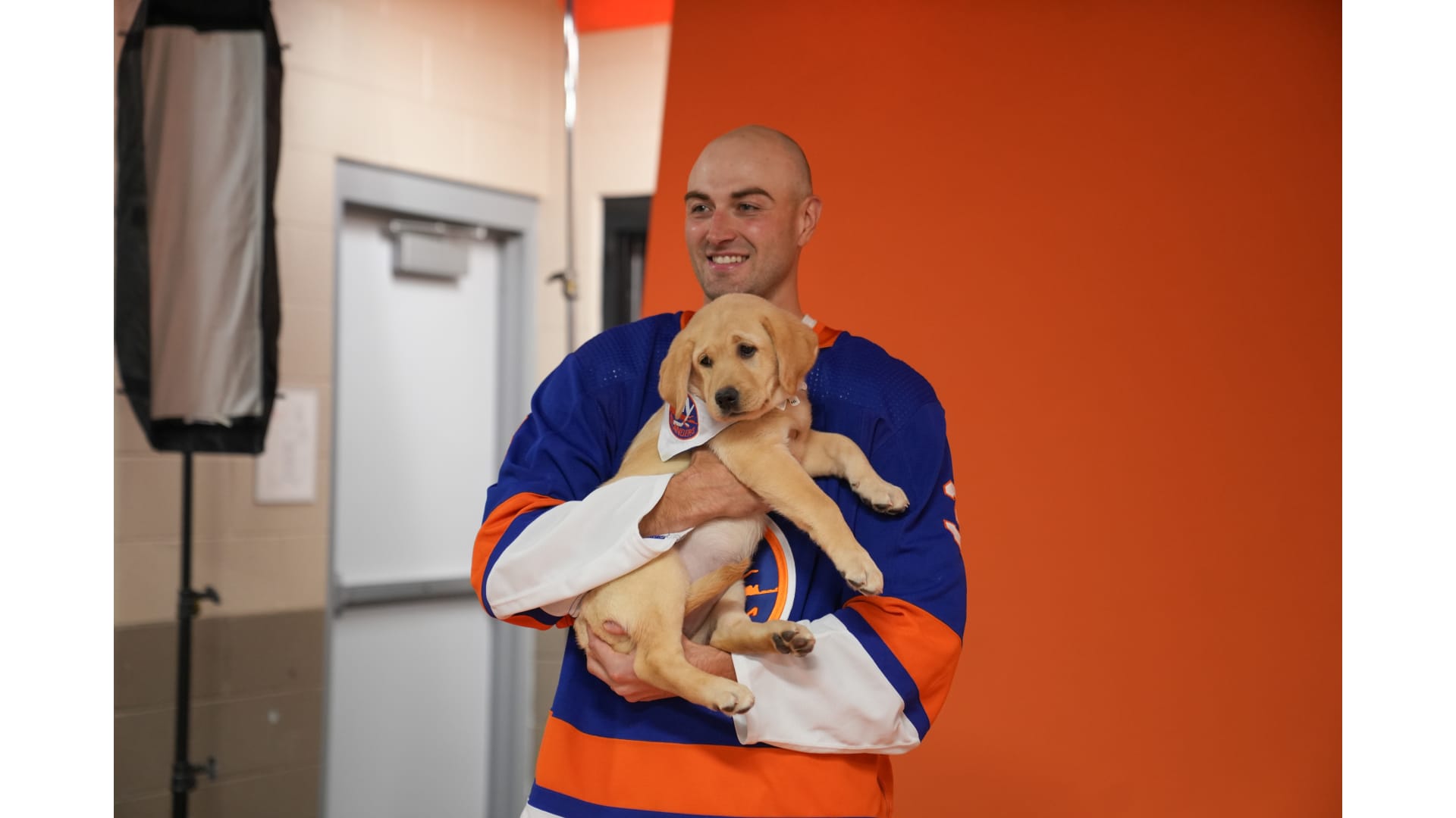 New York Islanders Dog Pet Premium Mesh Hockey Jersey - Spawty