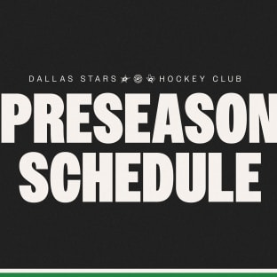 Dallas Stars announce 2026 preseason schedule 070626